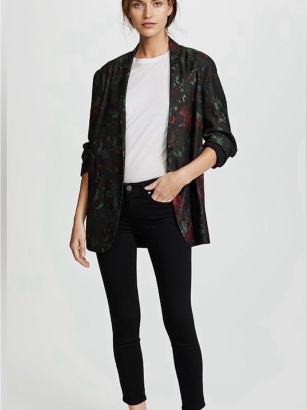 PAIGE Black Verdugo Crop Jean 29